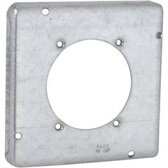 Hubbell-Raco - 4.69 x 4.688 x 1/2" Steel Square Device Box - Apex Tool & Supply