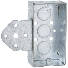 Hubbell-Raco - 4 x 4 x 1.563" Steel Rectangular Device Box - Apex Tool & Supply