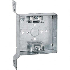 Hubbell-Raco - 6.88 x 4-3/8 x 1.563" Steel Square Device Box - Apex Tool & Supply