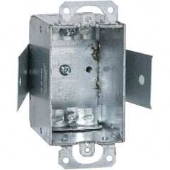 Hubbell-Raco - 4.22 x 3.406 x 2-1/2" Steel Rectangular Device Box - Apex Tool & Supply