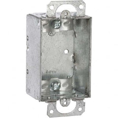 Hubbell-Raco - 4.22 x 2 x 1.864" Steel Rectangular Device Box - Apex Tool & Supply