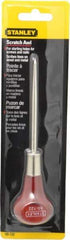 Stanley - 6-1/16" OAL Steel Scratch Awl - Hardwood Handle - Apex Tool & Supply