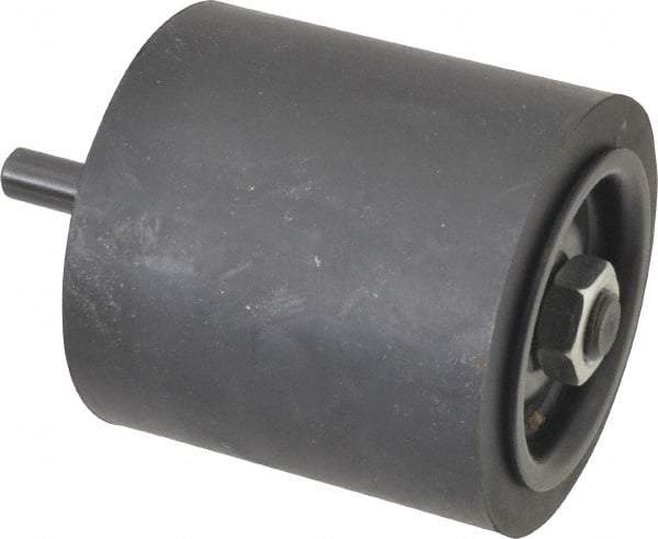 Superior Abrasives - 3" Wide x 3" Diam, Spiral Band Drum - 3/8" Shank Diam, 3,000 RPM - Apex Tool & Supply