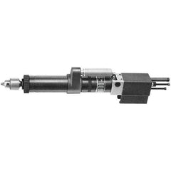 Ingersoll-Rand - 3/8" Reversible Keyed Chuck - Inline Handle, 1,450 RPM, 0.5 hp, 90 psi - Apex Tool & Supply