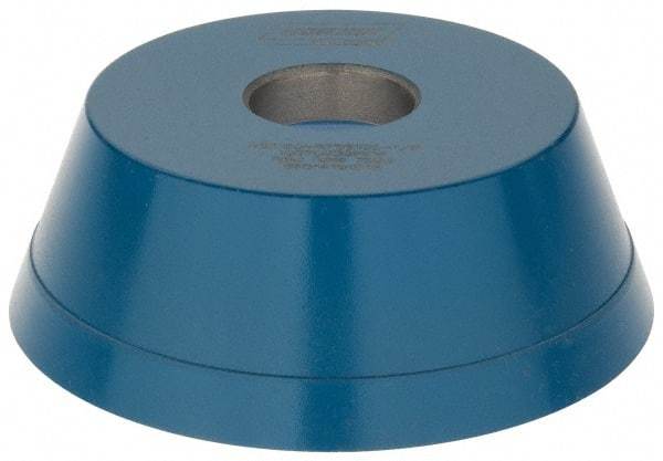 Norton - 5" Diam, 1-1/4" Hole Size, 1-3/4" Overall Thickness, 150 Grit, Type 11 Tool & Cutter Grinding Wheel - Very Fine Grade, Diamond, R Hardness, Resinoid Bond - Apex Tool & Supply