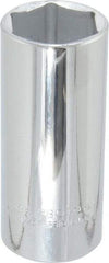 Proto - 1-1/16", 1/2" Drive, Deep Hand Socket - 6 Points, 3-1/4" OAL - Apex Tool & Supply
