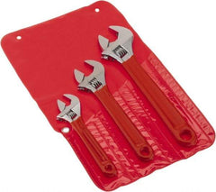 SK - 16 Piece, 1/4 to 1-1/4", Combination Wrench Set - Inch System of Measurement, Chrome Finish - Apex Tool & Supply