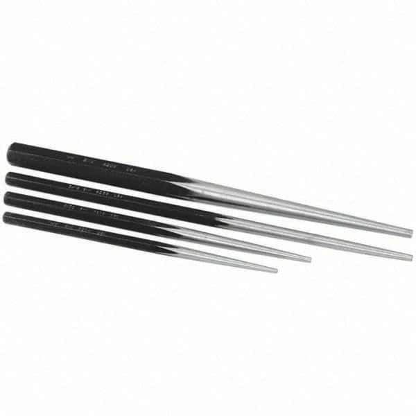 SK - Punch Sets - 4PC 1/8 5/32 3/16 LINE UP PUNCH TAPERED SET - Apex Tool & Supply