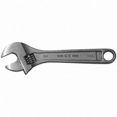SK - Adjustable Wrench - Chrome Finish - Apex Tool & Supply