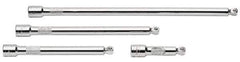 SK - 3/8" Drive Socket Wobble Extension Set - 4 Pieces, Includes 3, 6, 8, 12" Lengths - Apex Tool & Supply