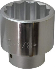 Proto - 2-3/8", 1" Drive, Standard Hand Socket - 12 Points, 4" OAL - Apex Tool & Supply