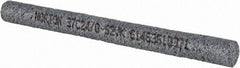 Norton - 24 Grit Silicon Carbide Round Dressing Stick - 6 x 1/2, Very Coarse Grade, Vitrified Bond - Apex Tool & Supply