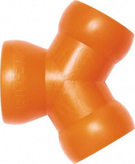 Loc-Line - 3/4" Hose Inside Diam, Coolant Hose Y-Fitting - For Use with Loc-Line Modular Hose System - Apex Tool & Supply