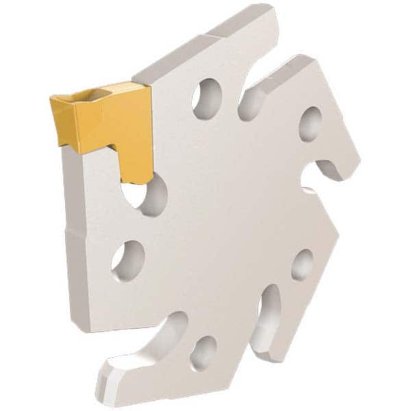 Iscar - Indexable Cut-Off Blades Single or Double End: Single Cutting Direction: Right or Left Hand - Apex Tool & Supply