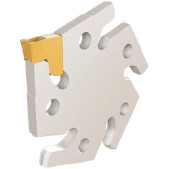 Iscar - Indexable Cut-Off Blades Single or Double End: Single Cutting Direction: Right or Left Hand - Apex Tool & Supply
