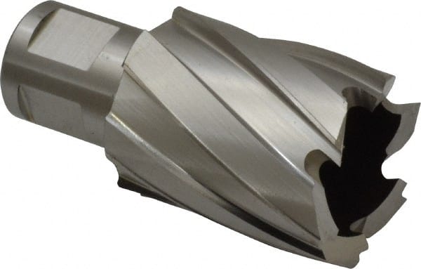 Hougen - 1-3/16" Diam x 1" Deep High Speed Steel Annular Cutter - Apex Tool & Supply