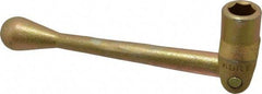 Kurt - 1 Piece Vise Handle - Cast Iron, 3/4" Hex, 8-5/8" Long - Apex Tool & Supply
