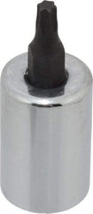Proto - 3/8" Drive, T20 Torx Bit Socket - 1-23/32" OAL, 5/8" Bit Length - Apex Tool & Supply