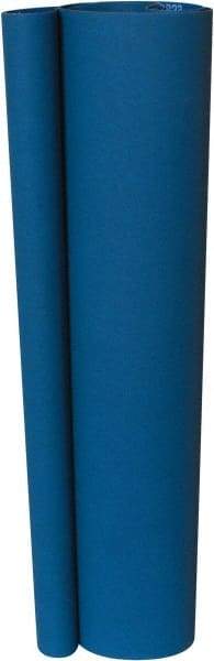 Norton - 25" Wide x 60" OAL, 80 Grit, Zirconia Alumina Abrasive Belt - Zirconia Alumina, Medium, Coated, X Weighted Cloth Backing, Wet/Dry, Series R823 - Apex Tool & Supply