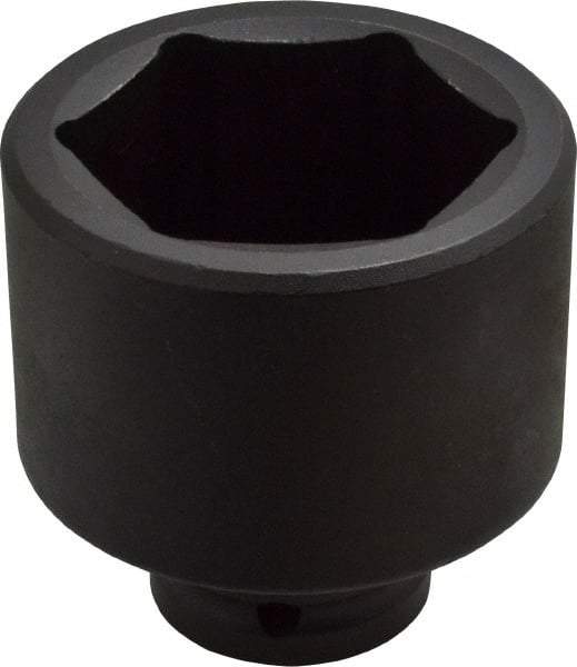 Proto - 3/4" Drive 2-1/4" Standard Impact Socket - 6 Points, 3-1/4" OAL - Apex Tool & Supply