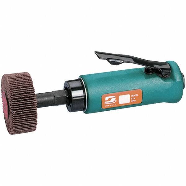 Dynabrade - 0.5 hp, 18,000 RPM Finishing Sander - 30 CFM Air Consumption, 6.21 bar Air Pressure, 1/4 NPT Inlet - Apex Tool & Supply
