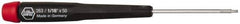 Wiha - 1/16" Precision Miniature Hex Driver - 1-31/32" Bade Length, Tapered Handle, 5-3/4" OAL - Apex Tool & Supply