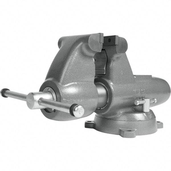 Wilton - Bench & Pipe Combination Vises Jaw Width (Inch): 6 Jaw Opening Capacity (Inch): 9 - Apex Tool & Supply