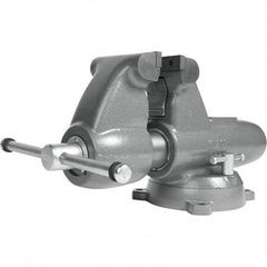 Wilton - Bench & Pipe Combination Vises Jaw Width (Inch): 6 Jaw Opening Capacity (Inch): 9 - Apex Tool & Supply