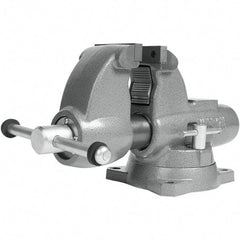 Wilton - Bench & Pipe Combination Vises Jaw Width (Inch): 3-1/2 Jaw Opening Capacity (Inch): 5 - Apex Tool & Supply