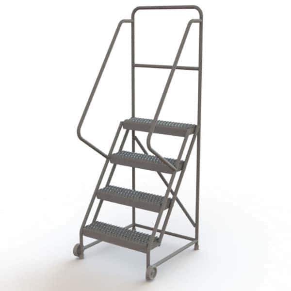 TRI-ARC - Rolling & Wall Mounted Ladders & Platforms Type: TiltNRoll Rolling Ladder Style: Tilt & Roll Safety Ladder - Apex Tool & Supply