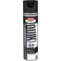 Krylon - Striping & Marking Paints & Chalks Type: Marking Paint Color Family: Black - Apex Tool & Supply
