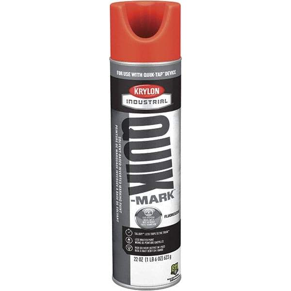 Krylon - Striping & Marking Paints & Chalks Type: Marking Paint Color Family: Red/Orange - Apex Tool & Supply