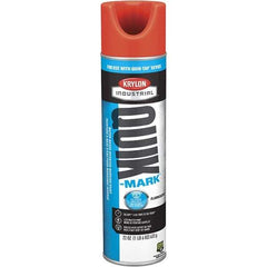 Krylon - Striping & Marking Paints & Chalks Type: Marking Paint Color Family: Red/Orange - Apex Tool & Supply