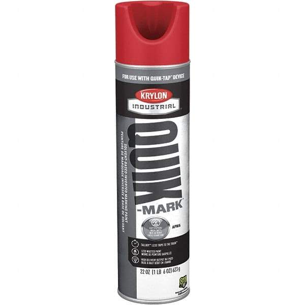 Krylon - Striping & Marking Paints & Chalks Type: Marking Paint Color Family: Red - Apex Tool & Supply
