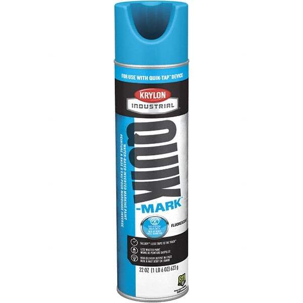Krylon - Striping & Marking Paints & Chalks Type: Marking Paint Color Family: Blue - Apex Tool & Supply