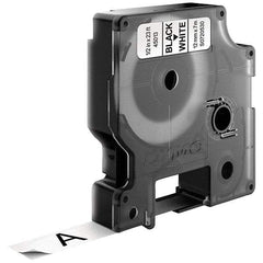 Dymo - Labels, Ribbons & Tapes Type: Vinyl White Tape Color: White - Apex Tool & Supply
