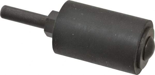 Superior Abrasives - 1-1/2" Wide x 1" Diam, Spiral Band Drum - 1/4" Shank Diam, 10,000 RPM - Apex Tool & Supply