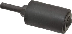 Superior Abrasives - 1-1/2" Wide x 1" Diam, Spiral Band Drum - 1/4" Shank Diam, 10,000 RPM - Apex Tool & Supply