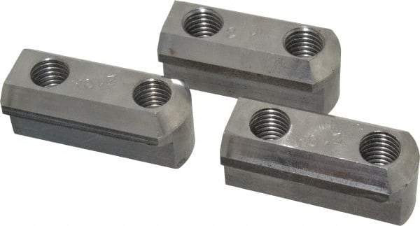 H & R Manufacturing - Lathe Chuck Jaw Nut - 10" Chuck Diam Compatible, 12mm Screw, M12 Thread - Apex Tool & Supply