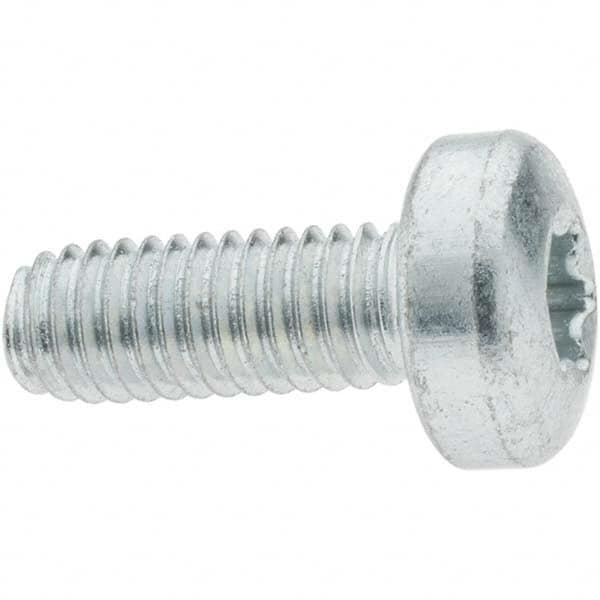 Value Collection - M6x1.0 Coarse 25mm Long 6-Lobe Pin Thread Cutting Screw - Apex Tool & Supply