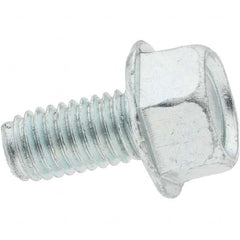 Value Collection - M8x1.25 Coarse 20mm Long Hex Thread Cutting Screw - Apex Tool & Supply
