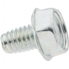 Value Collection - M4x0.7 Coarse 25mm Long Hex Thread Cutting Screw - Apex Tool & Supply