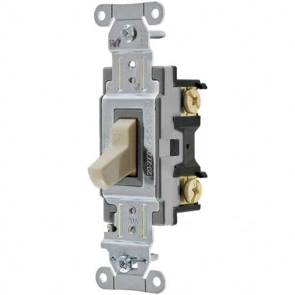 Hubbell Wiring Device-Kellems - Toggle Switches Switch Type: Medium Duty Switch Sequence: Off-On - Apex Tool & Supply