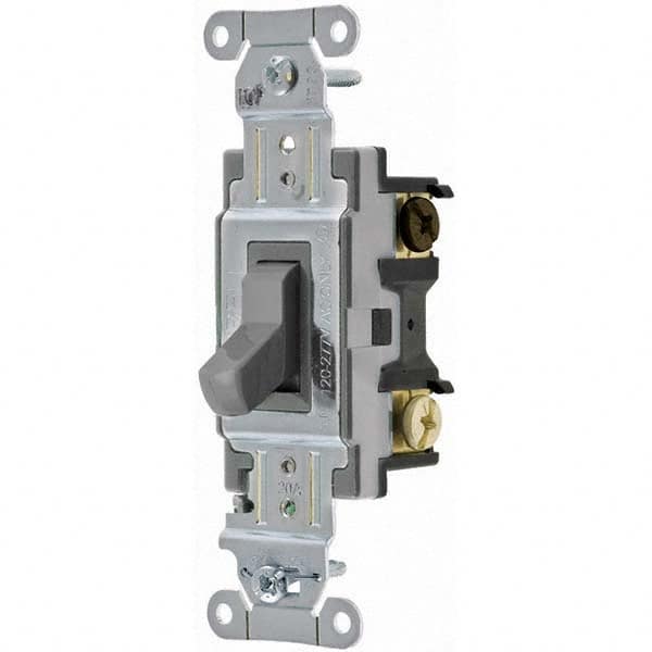 Hubbell Wiring Device-Kellems - Toggle Switches Switch Type: Medium Duty Switch Sequence: Off-On - Apex Tool & Supply