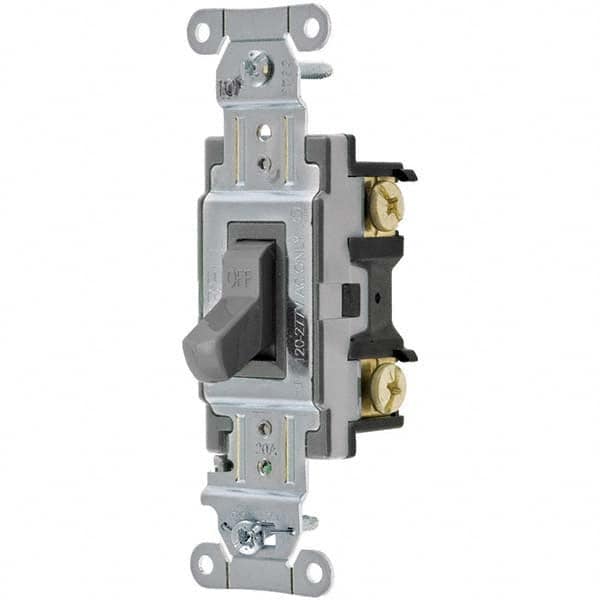Hubbell Wiring Device-Kellems - Toggle Switches Switch Type: Medium Duty Switch Sequence: Off-On - Apex Tool & Supply