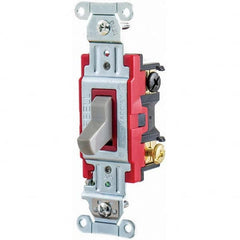 Hubbell Wiring Device-Kellems - Toggle Switches Switch Type: Heavy Duty Switch Sequence: Off-On - Apex Tool & Supply