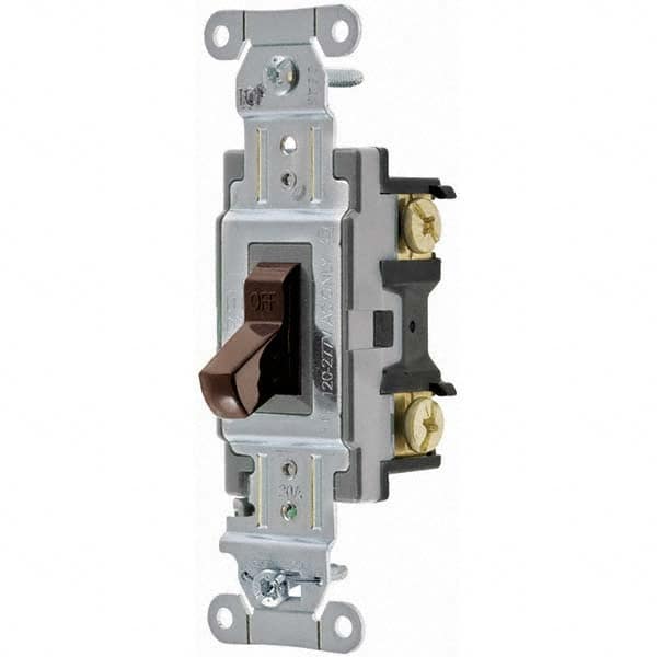 Hubbell Wiring Device-Kellems - Toggle Switches Switch Type: Medium Duty Switch Sequence: Off-On - Apex Tool & Supply