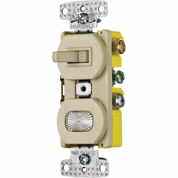 Hubbell Wiring Device-Kellems - Toggle Switches Switch Type: General Purpose Switch Sequence: Off-On - Apex Tool & Supply