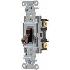 Hubbell Wiring Device-Kellems - Toggle Switches Switch Type: Medium Duty Switch Sequence: Off-On - Apex Tool & Supply