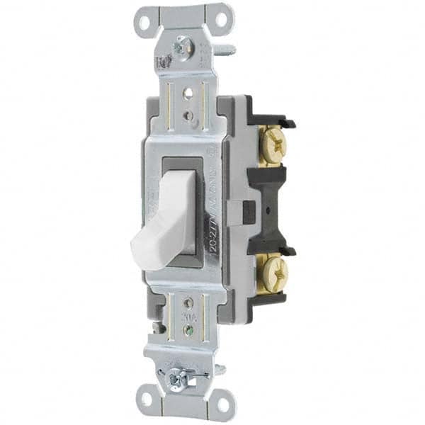 Hubbell Wiring Device-Kellems - Toggle Switches Switch Type: Medium Duty Switch Sequence: Off-On - Apex Tool & Supply
